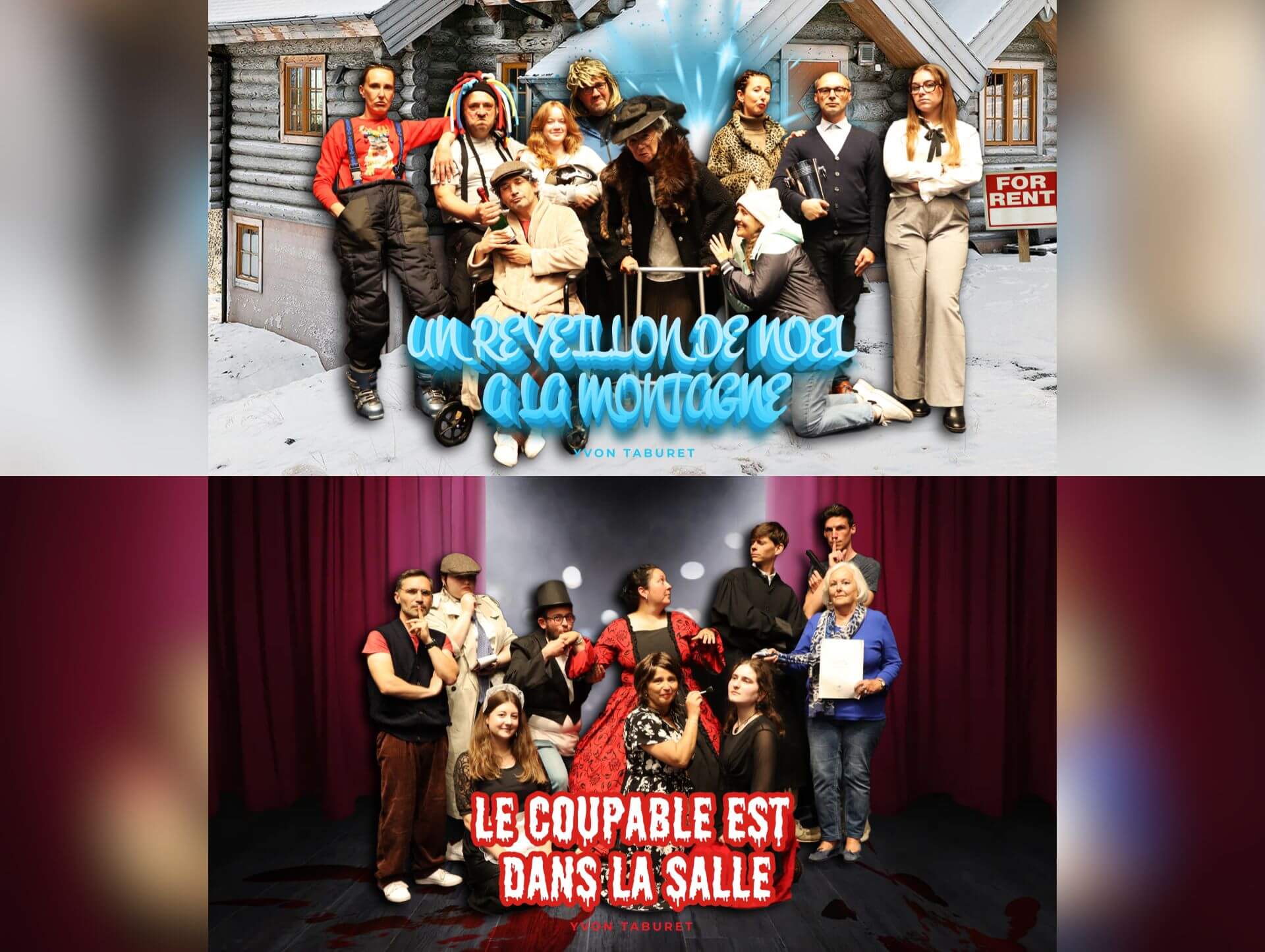 affiche de l'atelier theatre adulte spectacle roncq